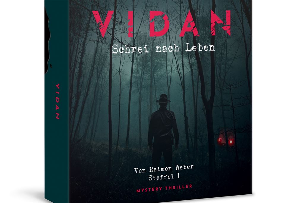 Raimon Webers neue Mystery-Reihe strotzt vor berühmten Stimmen Die erste Staffel von "VIDAN – Schrei nach Leben" ist als Schuber mit zehn Audio-CDs erhältlich.