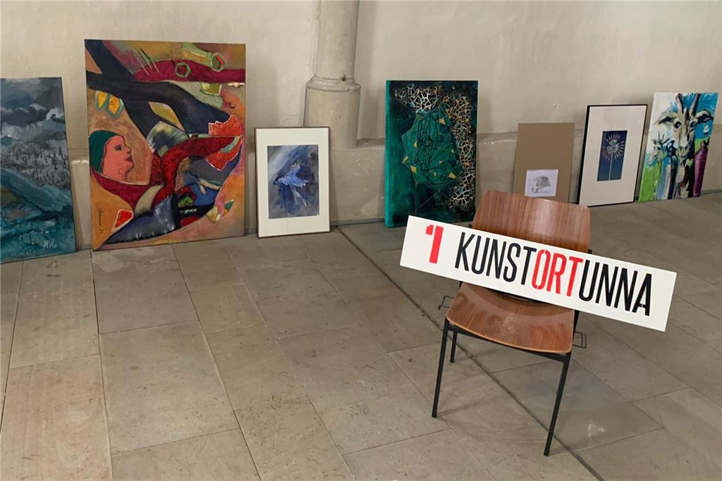 23 kreative Orte und Programm: Das große Kunstwochenende in Unna Die Evangelische Stadtkirche ist wieder der zentrale Ausstellungsort. Es bietet sich an, einen Kunstort-Rundgang dort zu starten, um sich einen Überblick zu verschaffen.