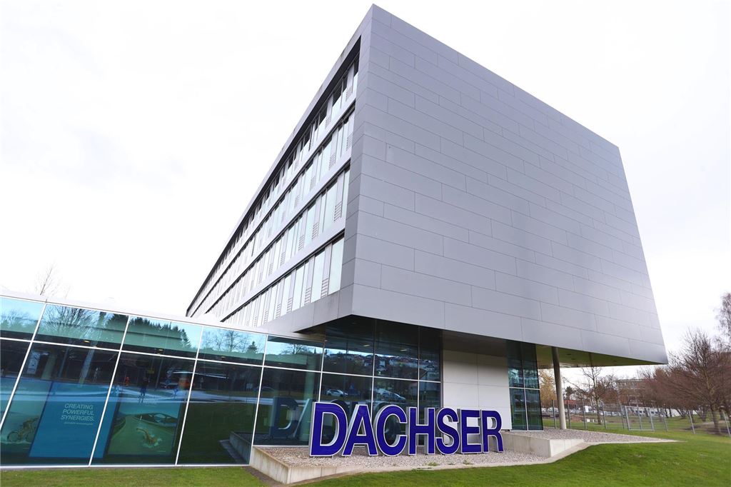 60 neue Arbeitsplätze: Logistikunternehmen investiert 44 Millionen Euro Die Firmenzentrale der DACHSER Group in Kempten (Bayern).