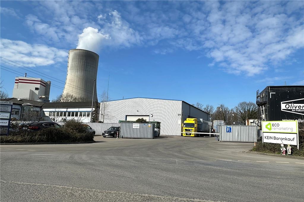 Lüner Metallhändler Grass steckt in finanziellen Nöten In der Nähe der Grass AF GmbH & Co. KG liegt das Trianel Kohlekraftwerk.