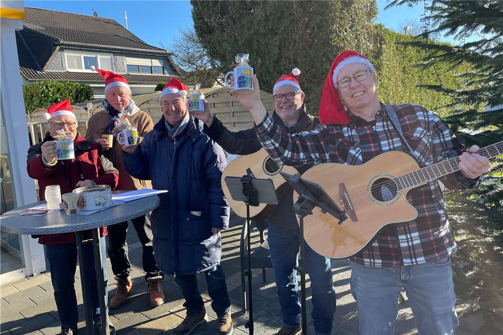 25. Ausgabe des Kreisel-Talks: Weihnachtsstimmung und Sorge um Buslinien Die Band "Haarstrang Tenöre"