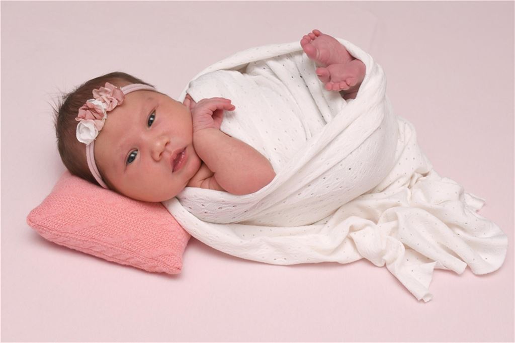 Josie aus Hemer, geboren am 1. Februar 2025 im CKU Unna.