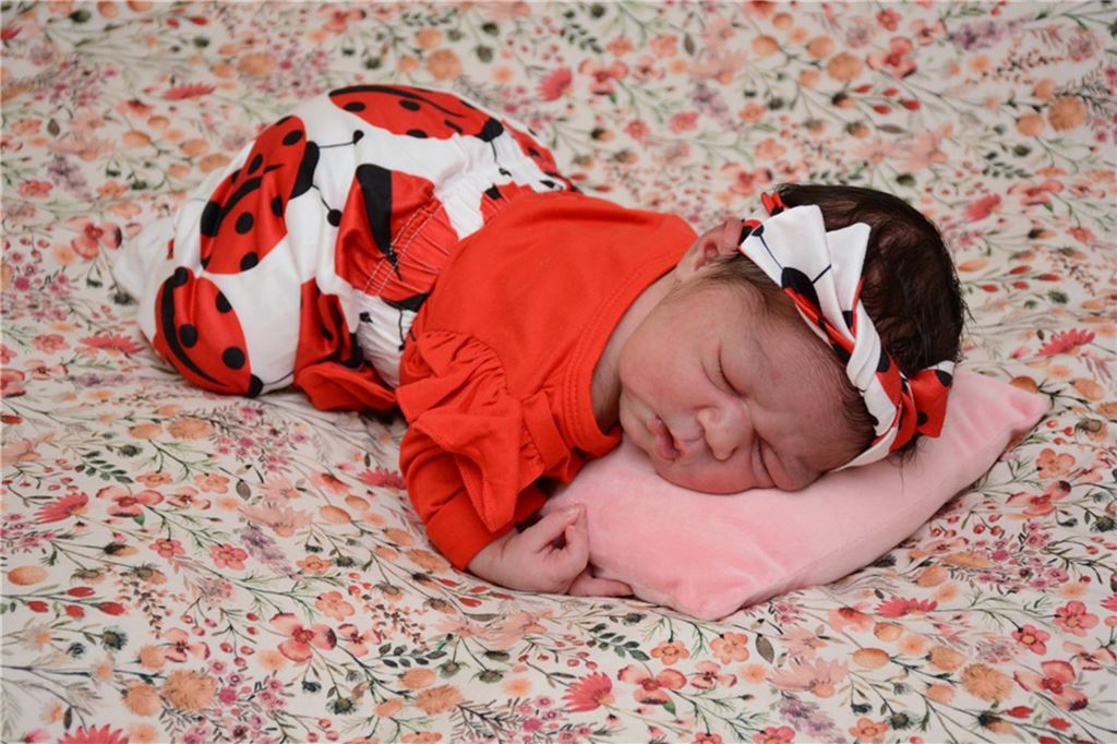 Die kleine Melek ist am 27. Oktober zur Welt gekommen. Ihre Mama heißt Florica.