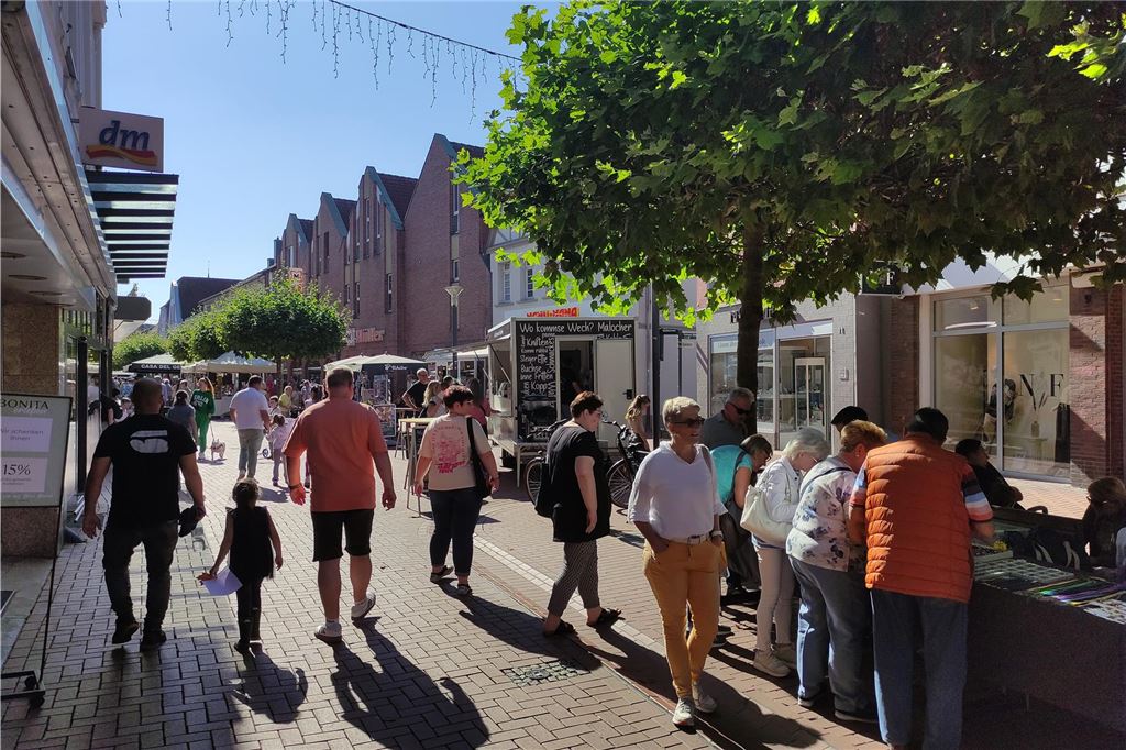 Herbst-Markt und Handwerk-Herbst: Volles Haus in der City Die Lüner City war richtig gut besucht.