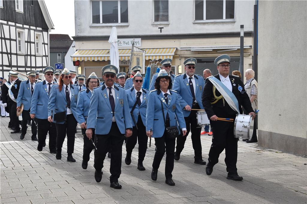 Spielmannszug beim Umzug.