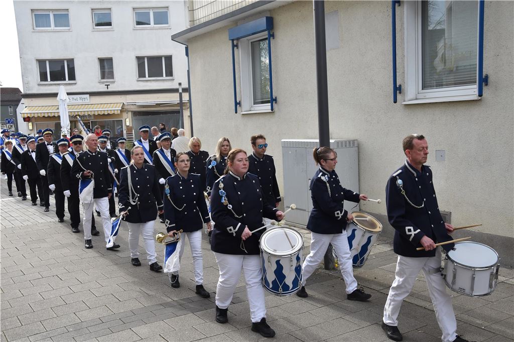 Spielmannszug beim Umzug.