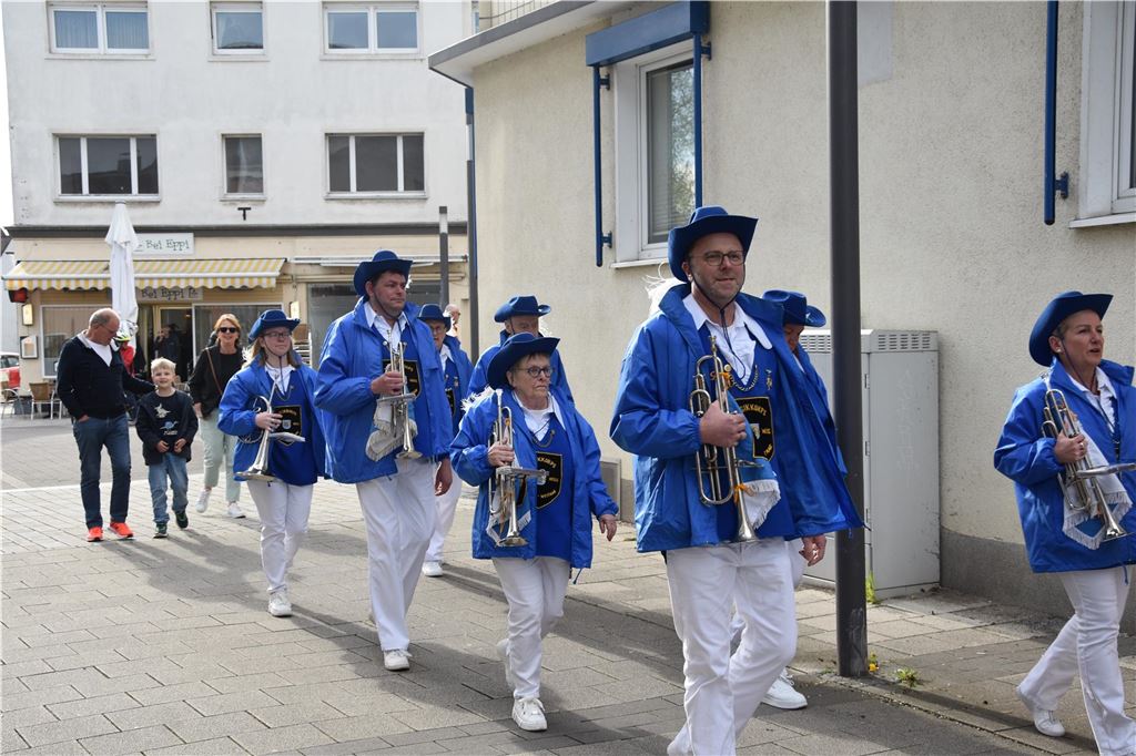 Spielmannszug beim Umzug.