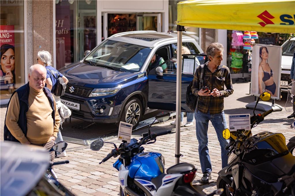 Bilder von der Mobilitätsschau am verkaufsoffenen Wochenende: Da ist für alle was dabei! Mobilitätsschau in Unna