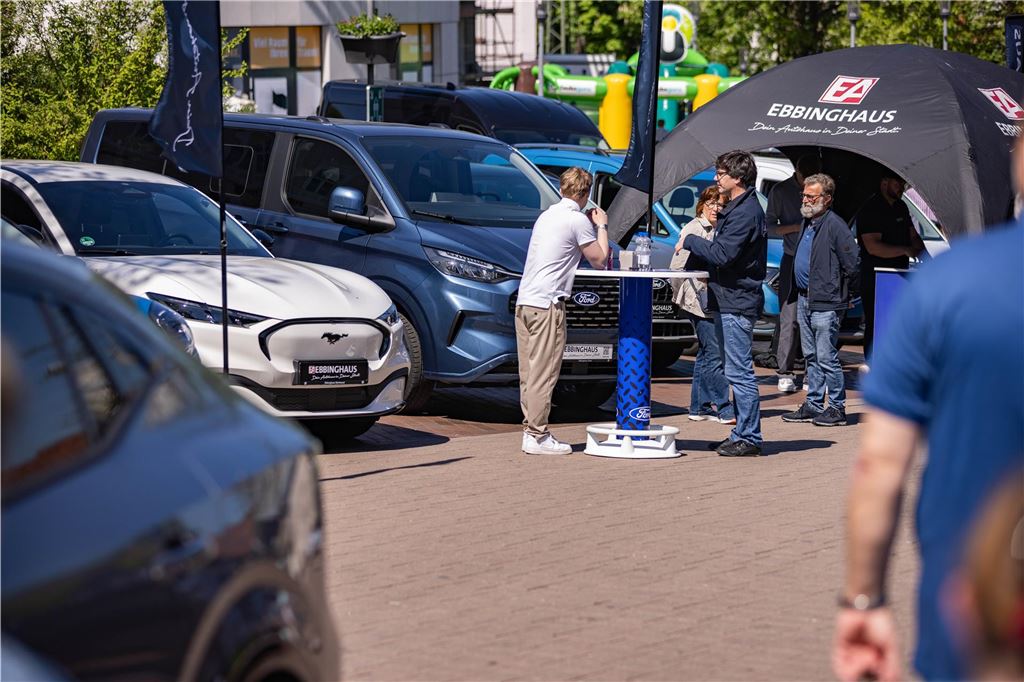 Bilder von der Mobilitätsschau am verkaufsoffenen Wochenende: Da ist für alle was dabei! Mobilitätsschau in Unna
