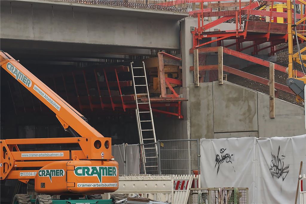 A1-Brücke in Kamen.