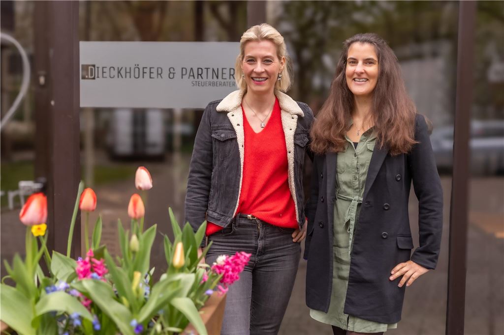 Zwischen Chaos und Kinderparadies: Wie Unternehmerinnen die Kita-Krise managen Die Steuerberaterinnen von Dieckhöfer und Partner haben ihren Sitz seit einiger Zeit am Westfalendamm an der B1.