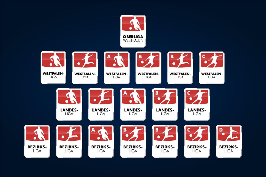 FLVW führt Liga-Logos für alle überkreislichen Spielklassen ein: Ab der D-Jugend-Bezirksliga Diese Liga-Logos gibt es ab sofort für die überkreislichen Ligen.