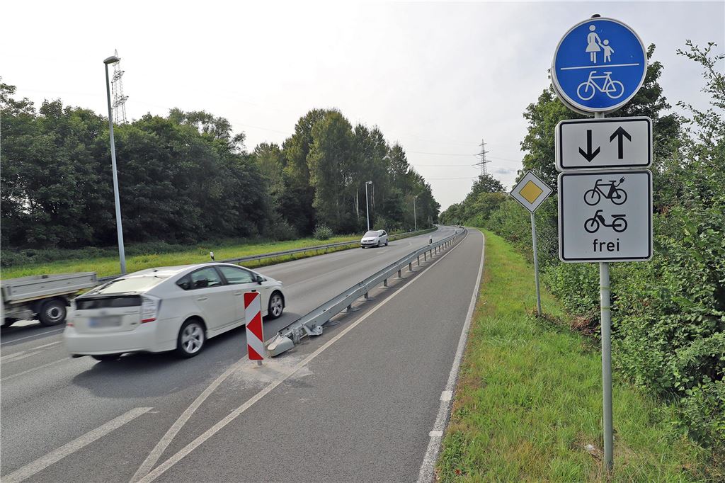 Radwege-Bau am Westenhellweg auf unbestimmte Zeit verschoben Radweg am Westenhellweg
