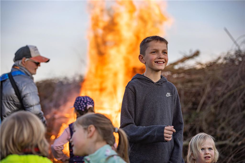 Osterfeuer Alte Heide