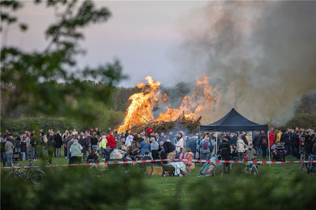 Osterfeuer Alte Heide