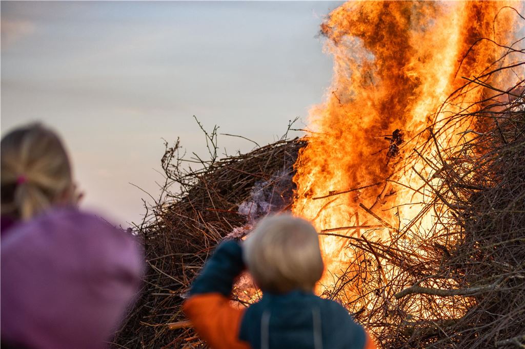 Osterfeuer Alte Heide