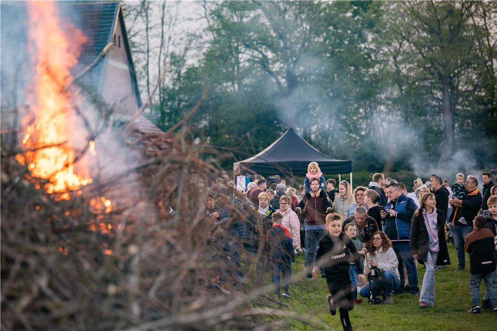 Osterfeuer Alte Heide