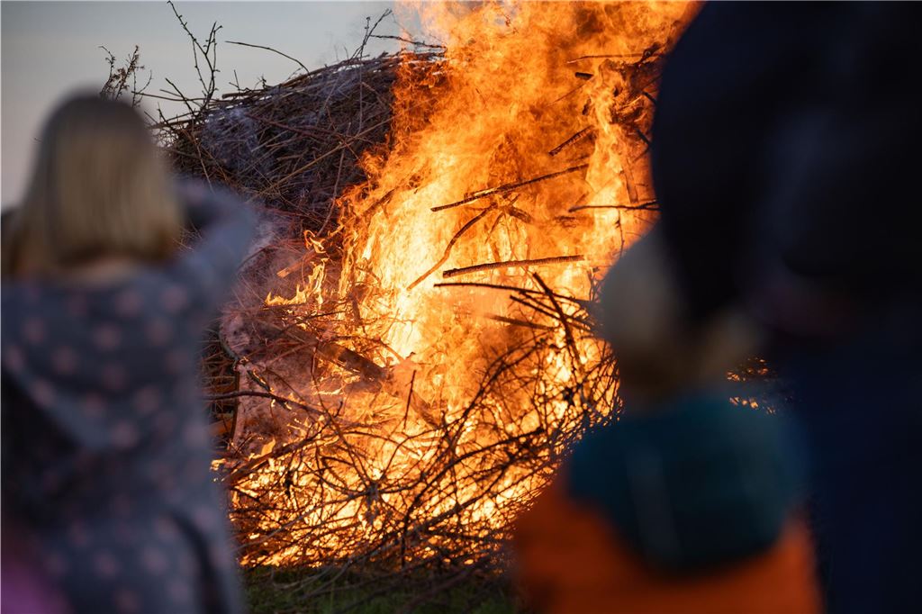 Osterfeuer Alte Heide