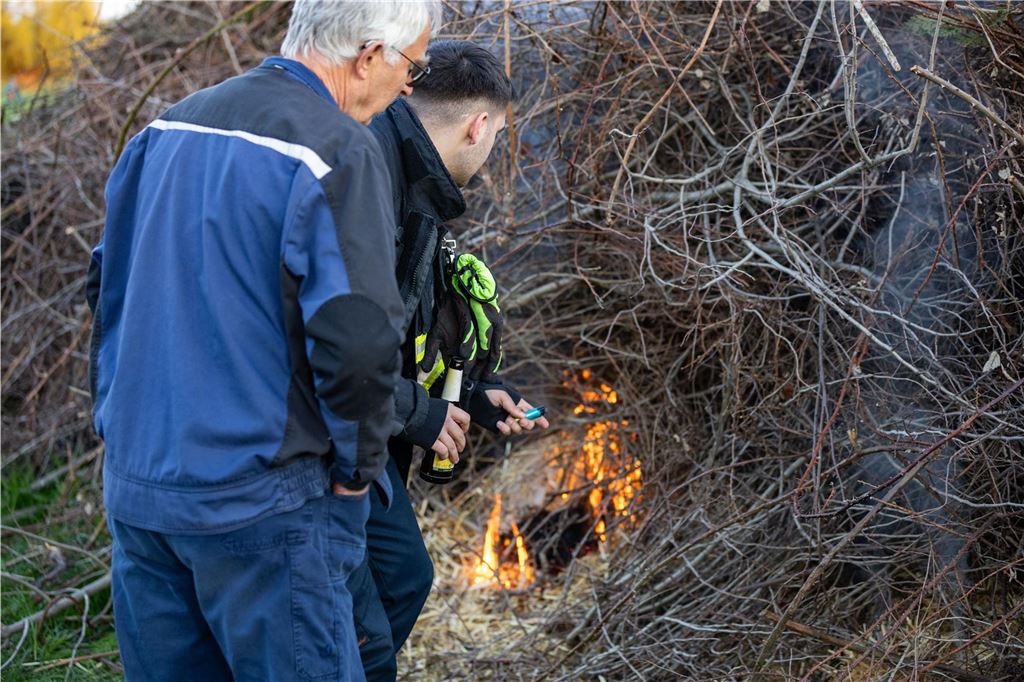 Osterfeuer Alte Heide