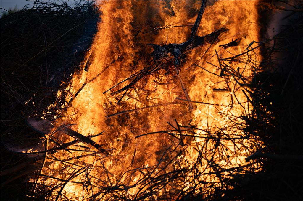 Osterfeuer Alte Heide