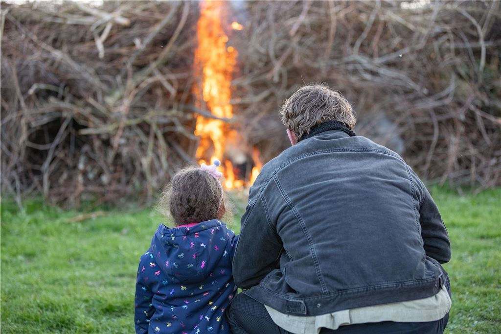 Osterfeuer Alte Heide