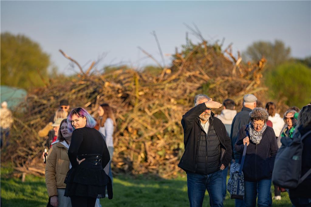 Osterfeuer Alte Heide