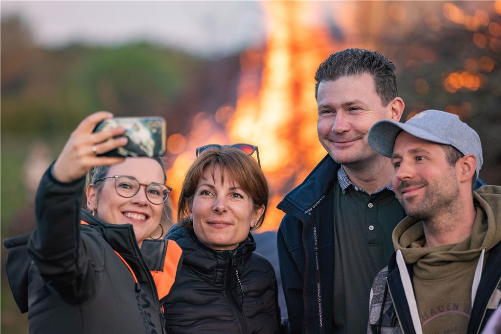 Osterfeuer Alte Heide
