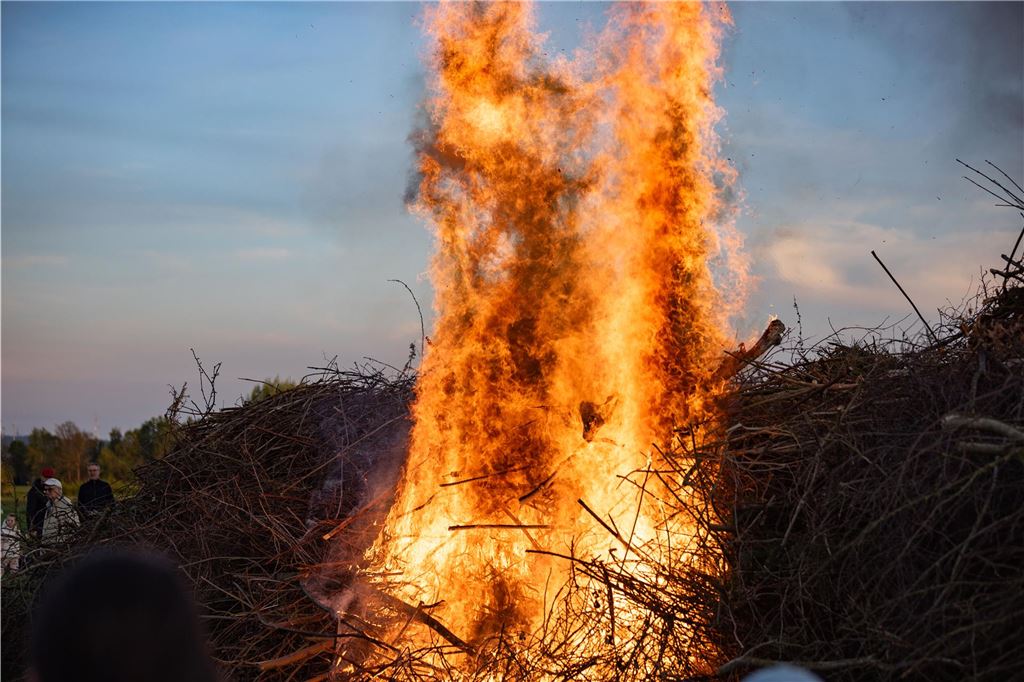 Osterfeuer Alte Heide