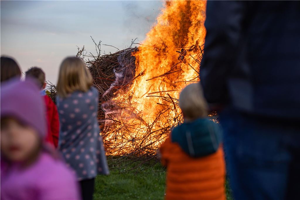 Osterfeuer Alte Heide