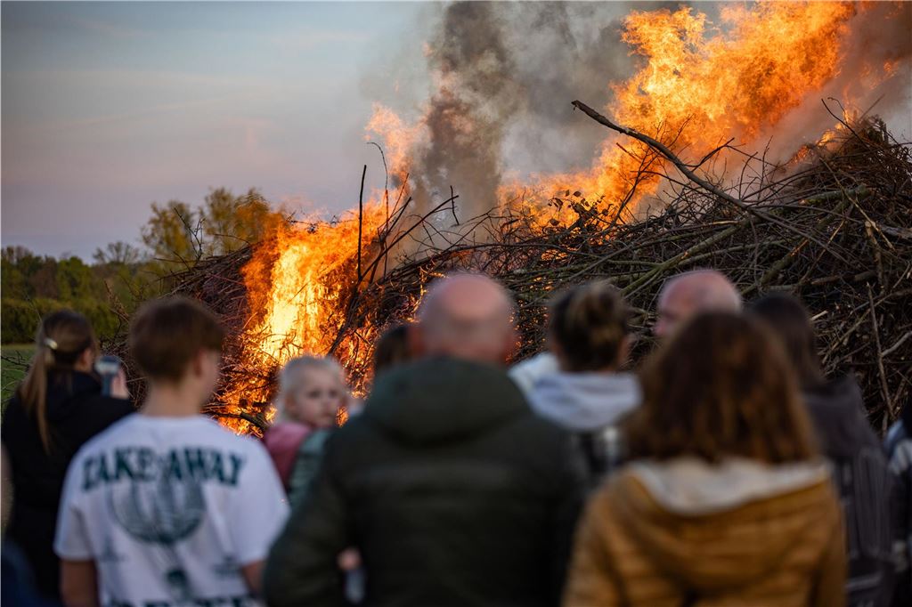 Osterfeuer Alte Heide