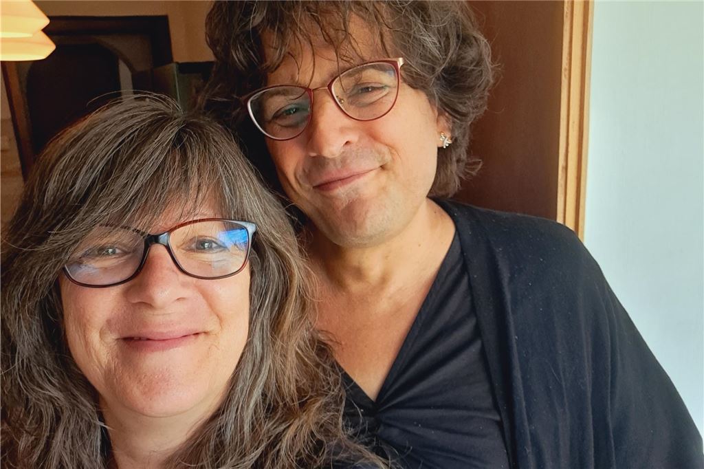 Ehe wird gleichgeschlechtlich: „Uns war klar: Wir brauchen Hilfe“ Ein Selfie von Anja Wachenfeld und Catrin Schneider