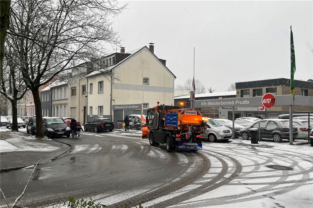 Kamen im Winter.