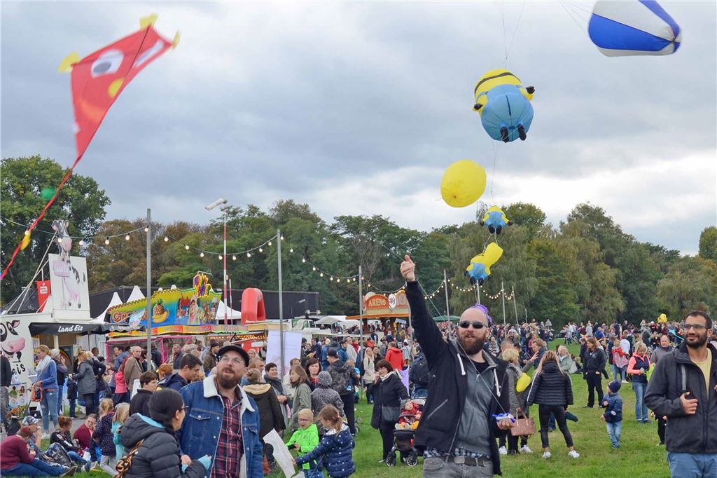 Drachenfest 2022 in Lünen: Alles Wichtige auf einen Blick Eine Vielzahl unterschiedlichster Drachen wird in der Luft zu sehen sein.