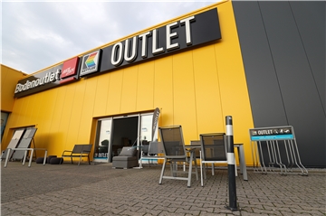 Einziger Kettler-Standort in Kamen ist nur noch das Outlet im Gewerbegebiet Zollpost. Auch dort steht nun vermutlich die Schließung bevor. Noch ist allerdings geöffnet.