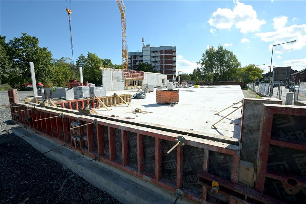 Moderner und größer: Bauarbeiten der Aldi-Filiale in Lünen gestartet Ende des Jahres soll die modernisierte Filiale stehen.