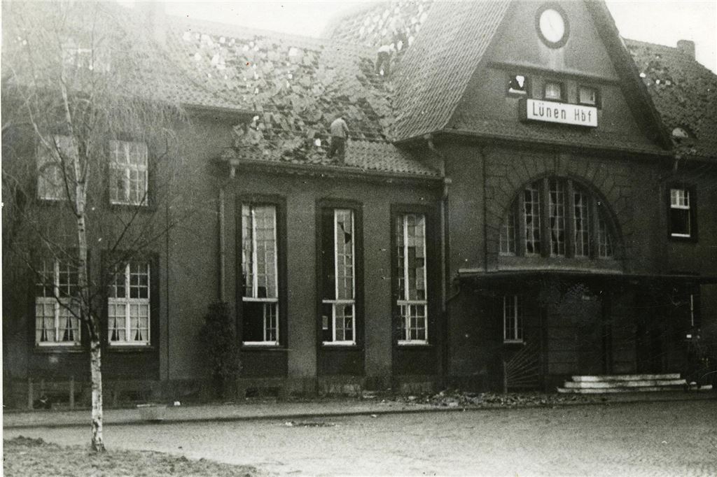 Fliegerangriff, Münsterstraße, 1943