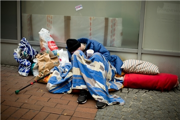 Für Obdachlose in Dortmund (Archivbild) kann die Kälte zur ernsten Gefahr werden.