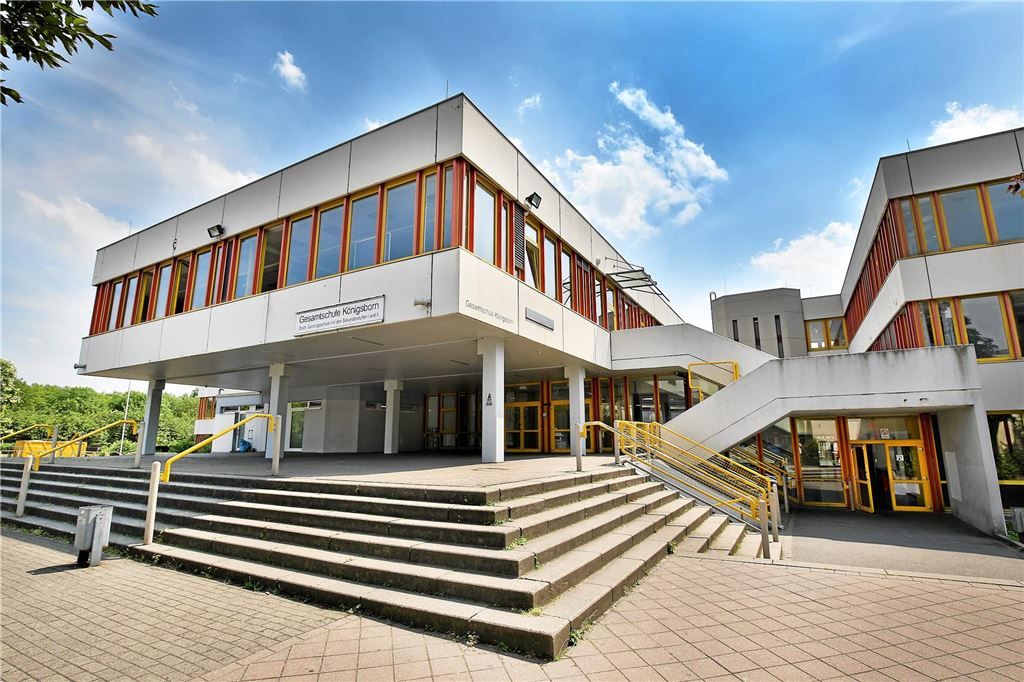Anmeldephase für die 5. Klasse: Realschule ist besonders beliebt Eine Außenansicht der Gesamtschule in Unna-Königsborn.