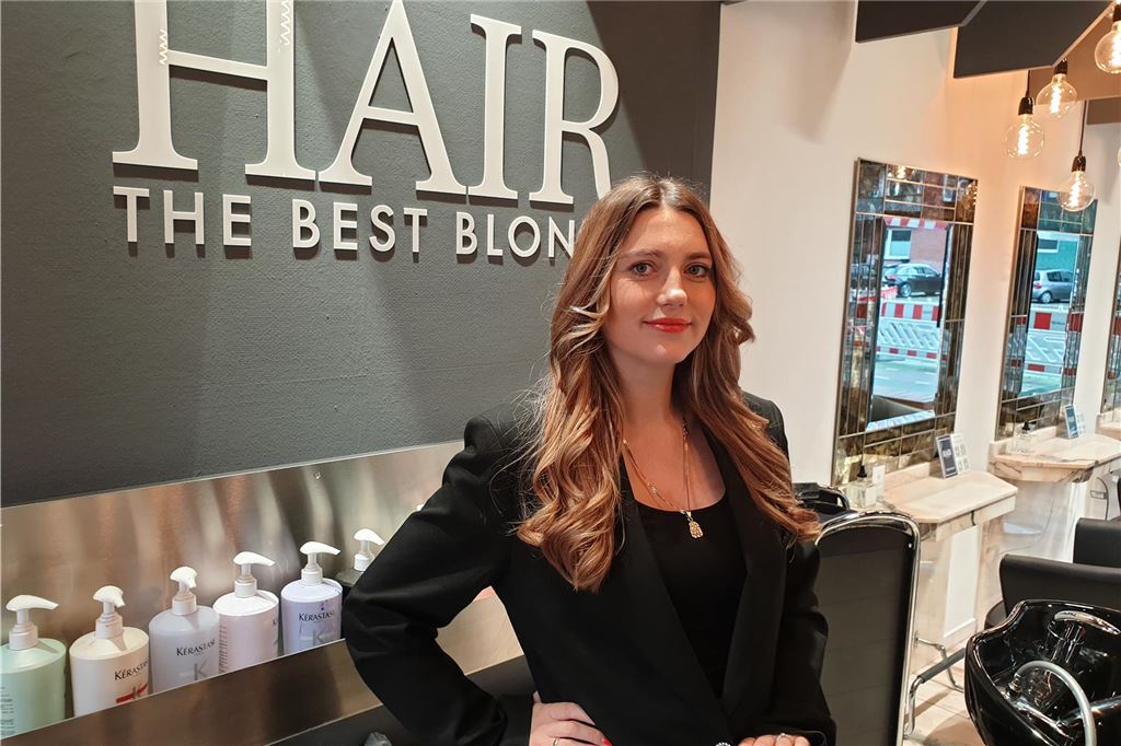 Klagen von Friseuren: „Unsere Branche fühlt sich im Stich gelassen“ Giuliana Koke, Meisterin und Inhaberin des Friseursalons „Hair“