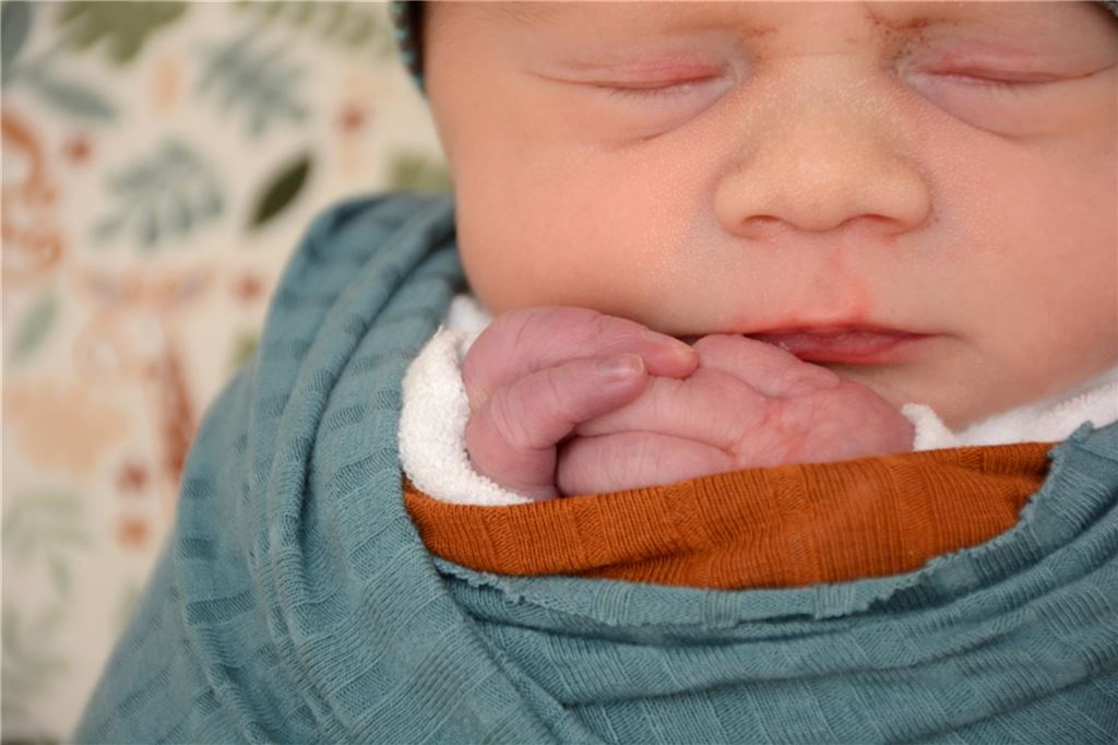 Giuliano wurde am 28. Oktober geboren. Mama Larissa ist überglücklich.