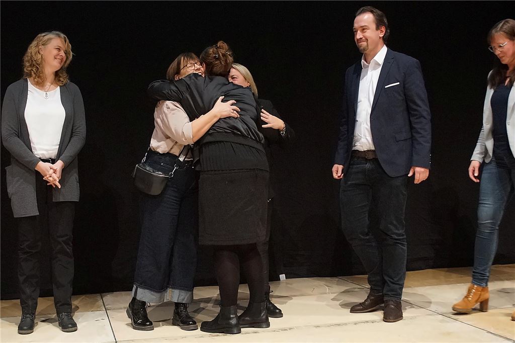 Preisverleihung beim Vereinsprojekt der Sparkasse UnnaKamen in der Stadthalle Unna am Montag, 25. November 2024.
