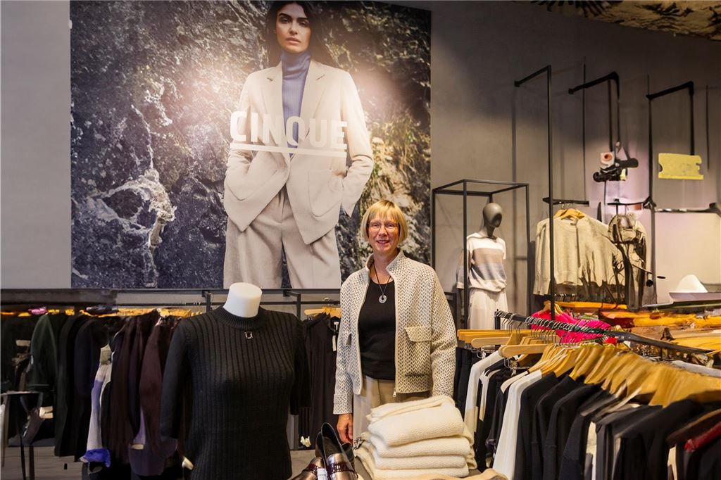 Modern fit für die Zukunft Modehaus Schnückel Unna neue Visitenkarte Silke Krischer-Schnückel, Geschäftsführerin des Modehauses Schnückel in Unna.