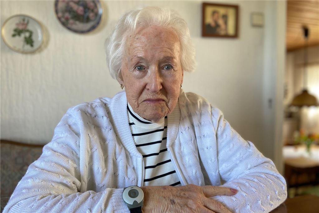 Vor fünf Jahren erkrankte Irmgard Fulfs an Corona: „Eine schlimme Zeit“ Irmgard Fulfs in ihrem Wohnzimmer