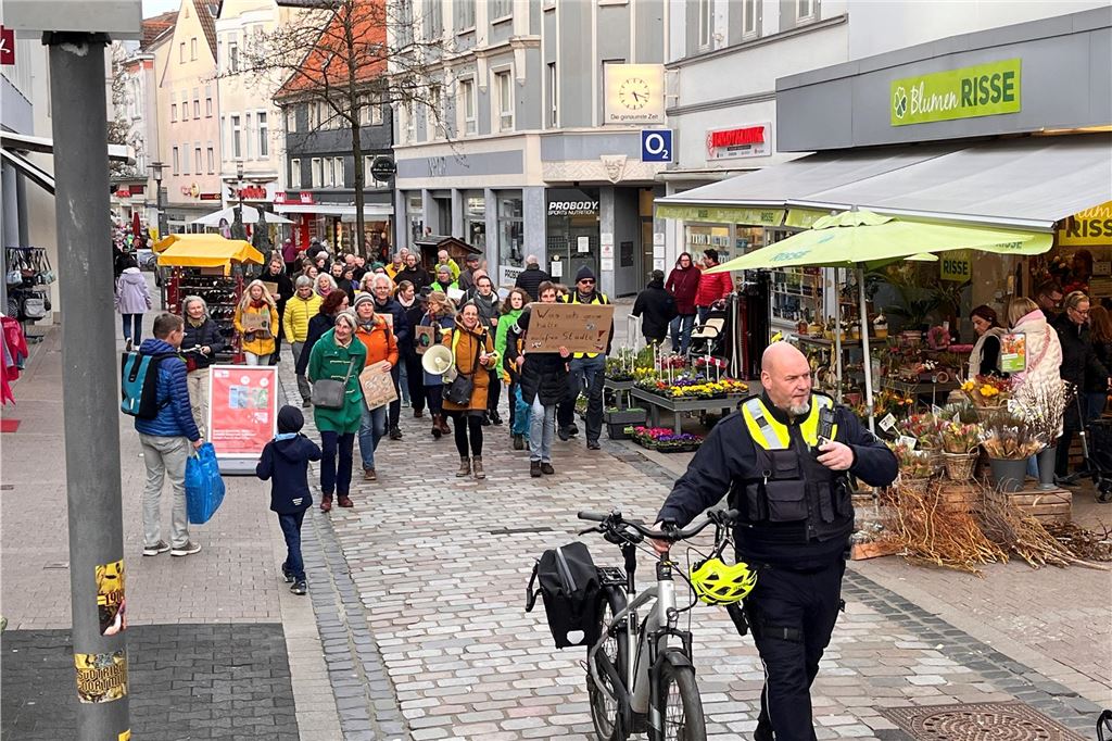 Klimademo in Unna mit Kundgebung und Zug durch die Innenstadt am Freitag (1.03.)