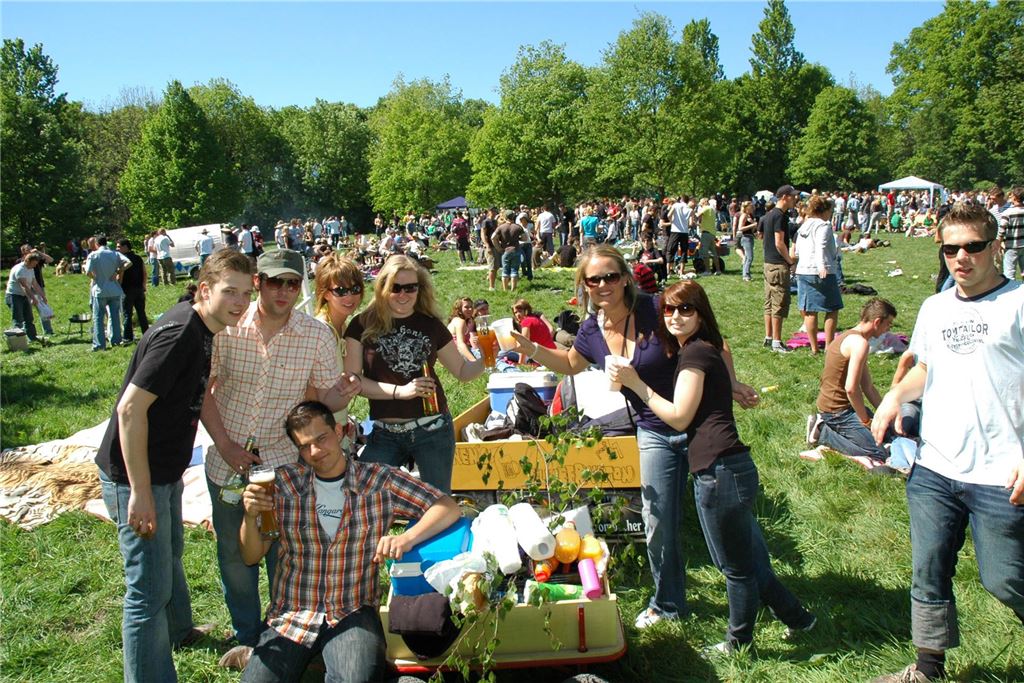 Maiparty am Cappenberger See 2007.