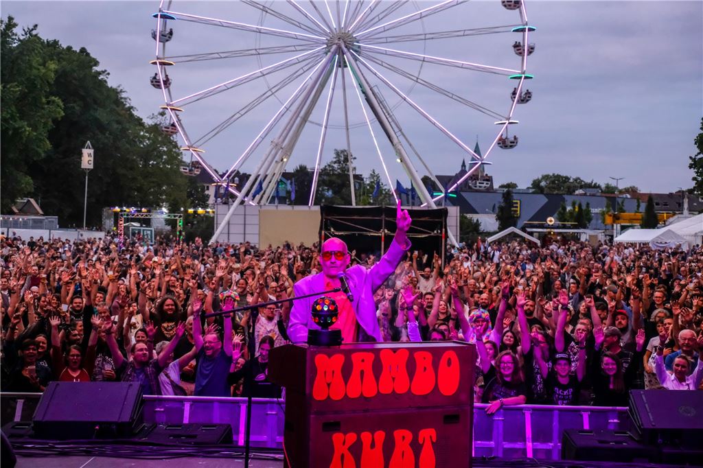 Waltroper Parkfest 2024 – Alle Fragen und Antworten im Überblick Mambo Kurt auf der Bühne