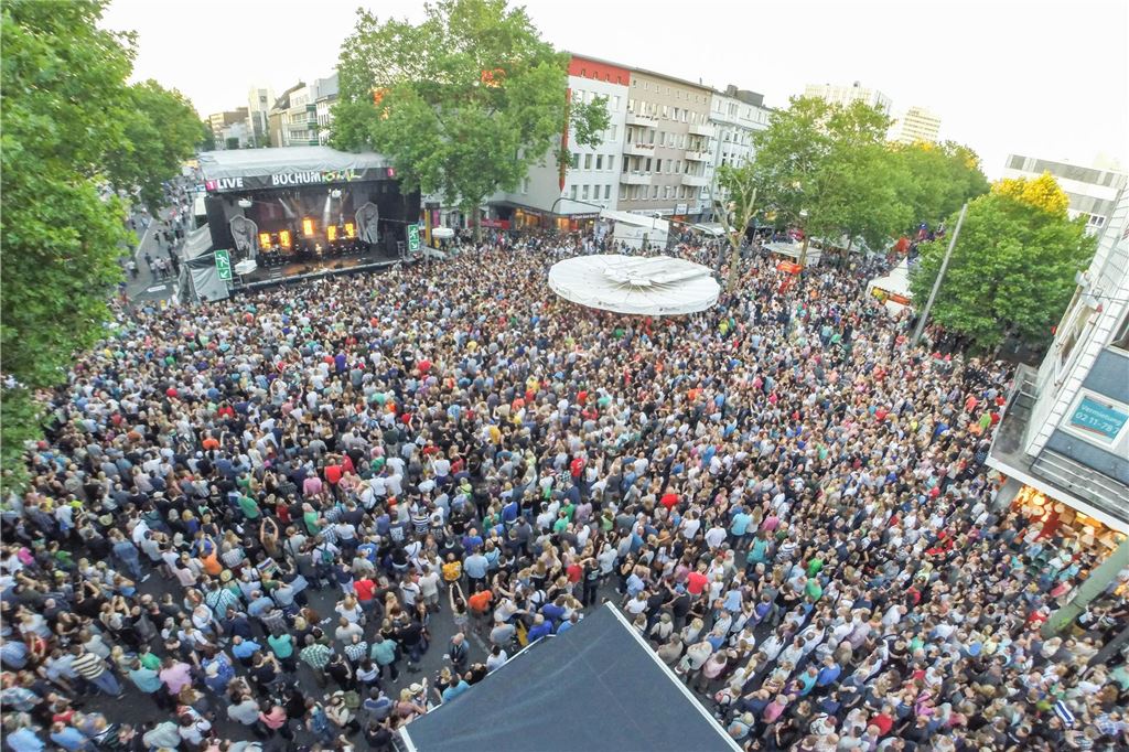 Bochum Total 2023: Das Programm und alle Infos zum Festival im Überblick Bochum Total von oben