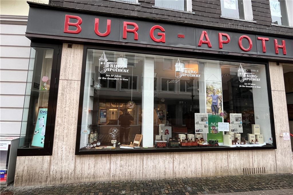 Nach 65 Jahren hat die Burg-Apotheke an der Bahnhofstraße geschlossen. 