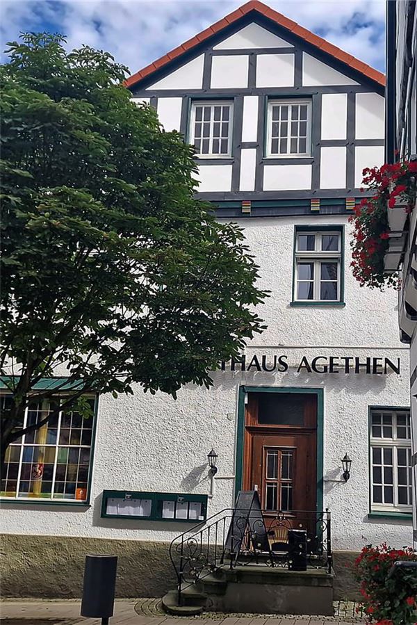 7-Gänge-Menü vom Sternekoch: Agethen lädt zur Open-Kitchen-Night Das Gasthaus Agethen liegt an der Hertingerstraße 10 in Unna.