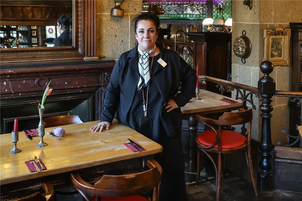 Perfektes Steak und ein Veggie-Experiment im Steakhouse „Le Bon Filet“ Nicole Bendig, Operations Managerin im "Le Bon Filet", steht in den Räumlichkeiten des Restaurants.